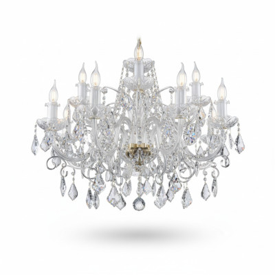 Klassische Deckenleuchte Kristallbeleuchtung Neu Bohemia Lampe Kronleuchter