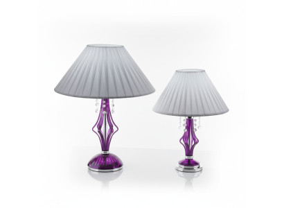 Kristalllampe Bürolampe Tisch Elite Bohemia Fuß Nachttisch Neu