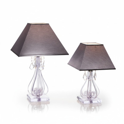 Leuchte Kristall Tischlampe Elite Bohemia Fuß Nachttisch Neu Büro