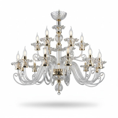 Bohemia Modernes Licht Deckenleuchten Kronleuchter Kristall Gold Lampe Kronleuchter