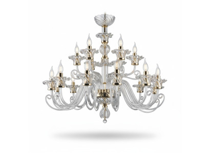 Bohemia Modernes Licht Deckenleuchten Kronleuchter Kristall Gold Lampe Kronleuchter