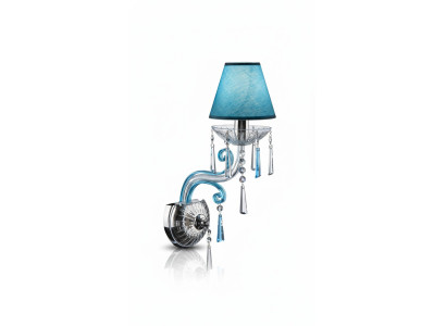 Bohemia Wandleuchte Blau Kronleuchter Lampe Lampenwelt Wandleuchter Lampen
