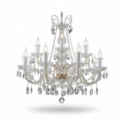 Lampe Hängeleuchte Kronleuchter Lampe Decke Lichter Bohemia Kristall