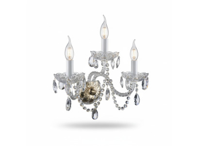 Wandleuchte Bohemia Luster Antik Stil Kronleuchter Wand Lampen Wandlampe Neu