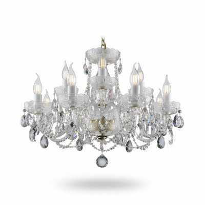 Decken-Pendelleuchte Deckenleuchte Kronleuchter Elite Bohemia