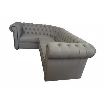 Ecksofa Chesterfield Polster Sofa Eckgarnitur Polster Sitze Ecke Sofas 