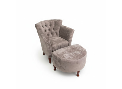 Hocker Fußhocker Beistellhocker Ottomane Sitzbank Chesterfield Polster Sitz Neu