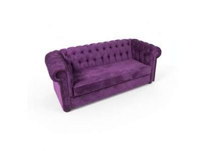 Sofa 3 Sitzer Chesterfield Couch Schlafsofa Bettfunktion Couchen Sofas Stoff Neu