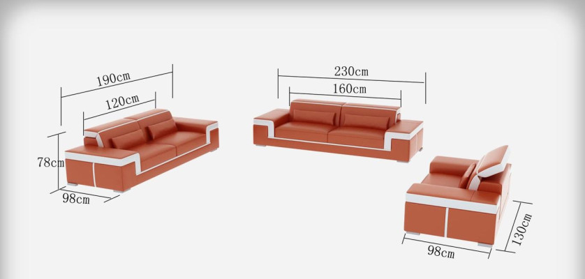 Sofagarnitur Moderne Wohnzimmer Couch Sofa Sitz Garnitur 3+2+1 Komplett Set Neu