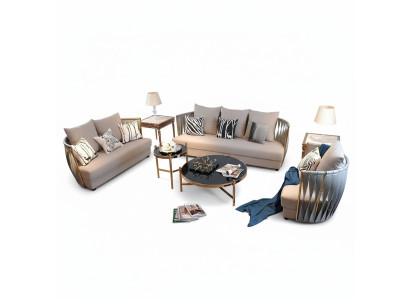 Garnitur Couch Polster Stoff Sofa Couchen Polster Sitz Garnituren 3+2+1 Designer