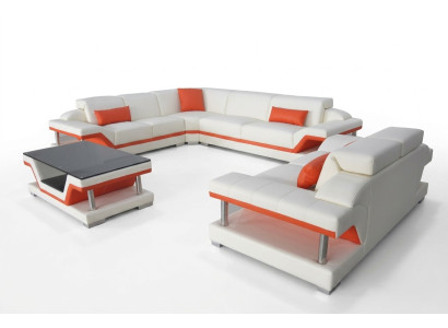 Ecksofa Sofa Eckgarnitur Couchtisch Komplett Set Sitz Polster Eckcouch Couch USB