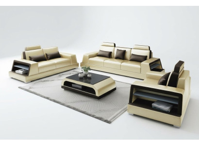 Design Couch Sofa Garnitur 3+2 Sitzer Sitz Polster Sofas Couchen Garnituren Neu