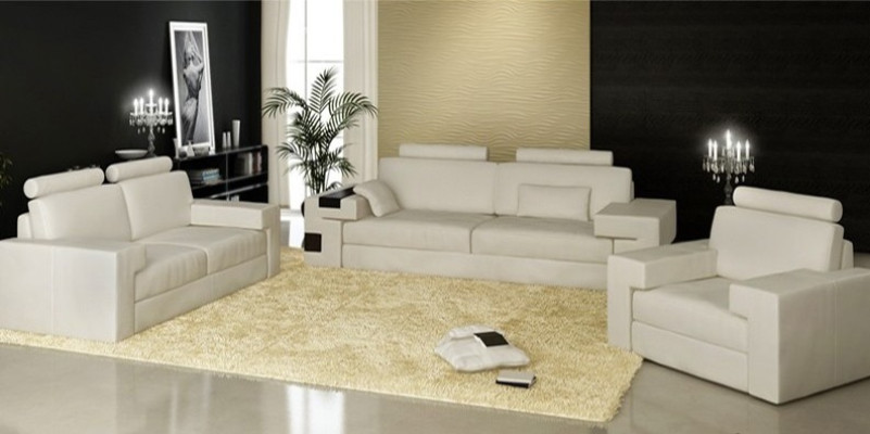Ecksofa U Form Sofa Couch Design Couchen Polster Textil Modern Eck
