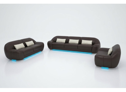 Sofagarnitur 3+2 Sitz Sofagarnitur Polstergarnitur Sessel Sofas Couch Garnituren