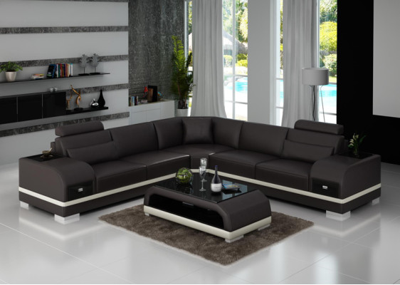 Ecksofa U-form Eckcouch Sofa Couchen Polster Schlaffunktion Couch