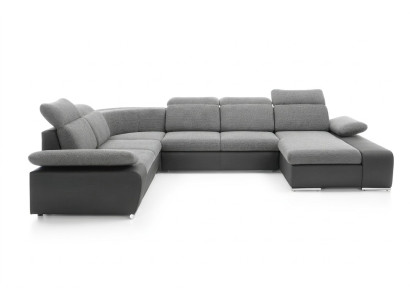 Ecksofa U-form Eckcouch Sofa Couchen Polster Schlaffunktion Couch
