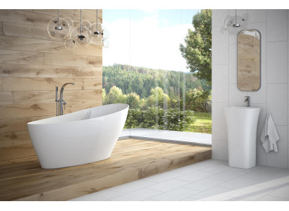 Design Badewanne Badewannen Ovale Freistehende Moderne Wannen