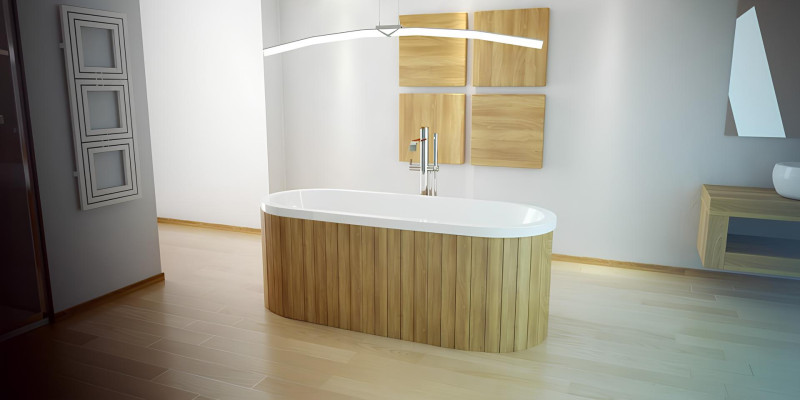 Ovale Wanne Acryl Exclusive Wannen Freistehende Design Neu Badezimmer