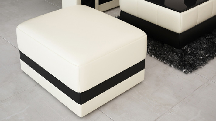 Ledersofa mit USB Wohnlandschaft Ecksofa Eck Garnitur Design Moderne Sofa L6010D