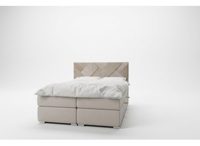 Boxspring Bett Hotel Doppel Luxus Betten Polster Bettkasten Funktion 140x200cm