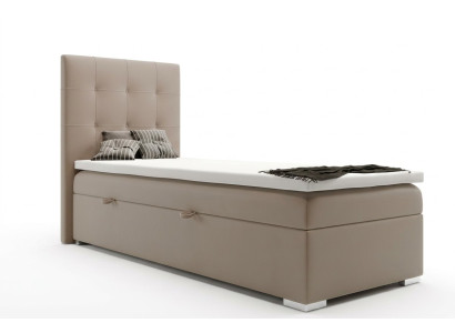 Luxus Boxspring Bett Hotel Betten Polster Funktion Bettkasten 90x200cm
