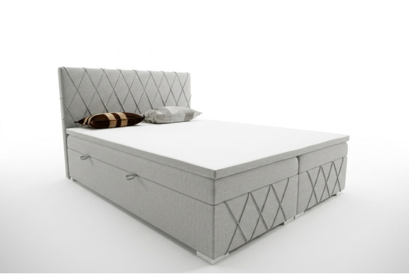 Boxspring Bett Hotel Doppel Bett Textil Luxus Betten Polster Bettkasten Funktion