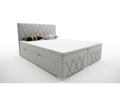Boxspring Bett Hotel Doppel Bett Textil Luxus Betten Polster Bettkasten Funktion