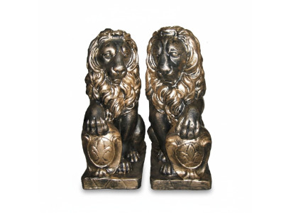 Löwe Deko Figur Statue Skulptur 60cm Figuren Statuen Skulpturen Dekoration N21