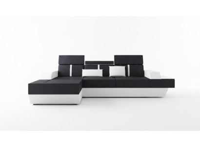 Stoffsofa Ecksofa Textilsofa Sofa + USB Wohnlandschaft Polster Massanfertigung