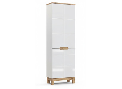 Badschrank Hochschrank Schrank Aufbewahrung Badezimmer Weiß Bad
