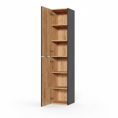 Badschrank Badezimmer Hochschrank Regal Badmöbel Dekorative Regale Bad