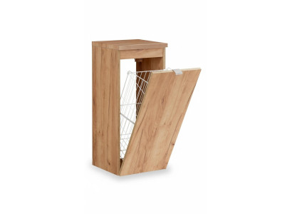 Universelle Hängeschrank Schrank Badmöbel mit einem Wäschekorb