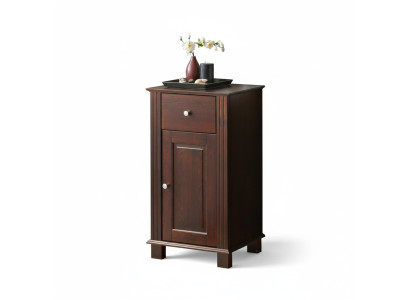 Badmöbel Regal Schrank Badezimmer Möbel Braune Schränke 46x36x83cm Holz Regale