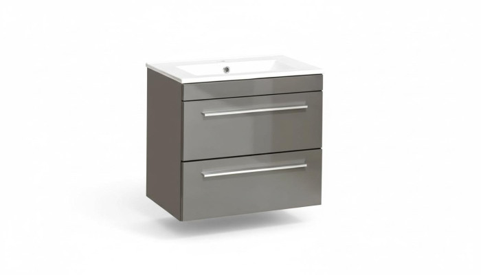 Graue Becken Waschtisch Unterschrank Hochwertige Waschbecken