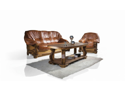 Klassische Dreisitzer Couch Neu Polster Sofa 3 Sitzer Couchen Ledersofa
