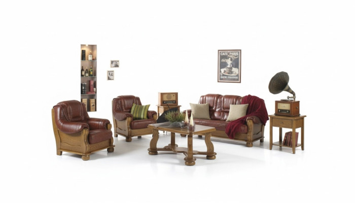 Dreisitzer Sofa 3 Sitzer Klassische Sofas Neu Couchen (ohne 2+1Sitzer)