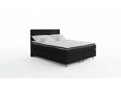 Boxspringbett Betten Bett Polster Kunstleder Designer Hotel Doppel Luxus Design