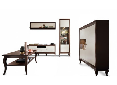 Wohnzimmer Set Vitrine Kommode Spiegel Wohnwände Kommoden