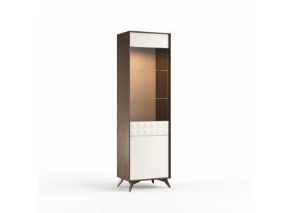 Moderne Vitrine Schrank Vitrinen Wohnzimmer Schau Design Schränke Glas Möbel neu