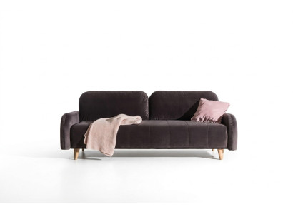 Das luxuriöse große Schlafsofa ist aus hochwertigem Material gefertigt