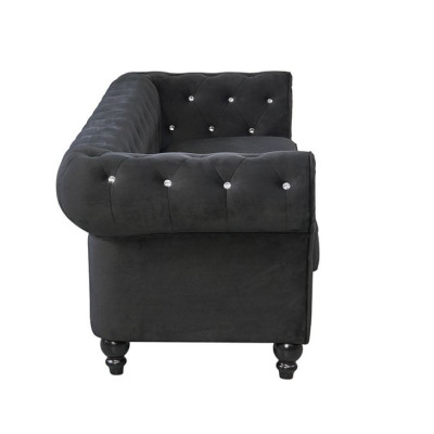 Englische Sitz Polster Couch - Textil Sofa Schlaf Sofas Couchen Neu