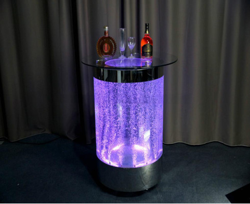 Led Bar Tisch Wasser Wand Bar Theke Regal Möbel Beleuchtete Couchtisch