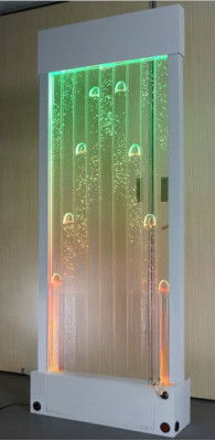 Moderne Trennwand Wasser Wände LED Wasserwand Beleuchtete Dekorative Wand