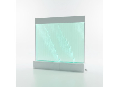Moderne Trennwand Wasser Wände LED Wasserwand Beleuchtete Dekorative Wand