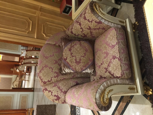 Sofagarnitur 3+1+1 Sitzer Set Design Sofas Polster Klassische Couchen