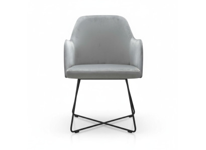 Design Stuhl Sitz Praxis Ess Zimmer Stühle Textil Stoff Polster Warte Kanzlei