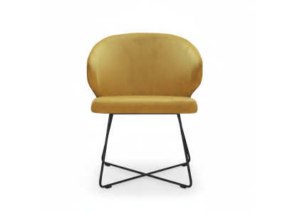 Design Stuhl Sitz Praxis Ess Zimmer Stühle Textil Stoff Polster Warte Kanzlei