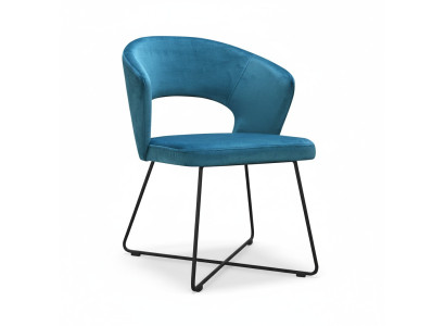Design Stuhl Sitz Praxis Ess Zimmer Stühle Textil Stoff Polster Warte Kanzlei
