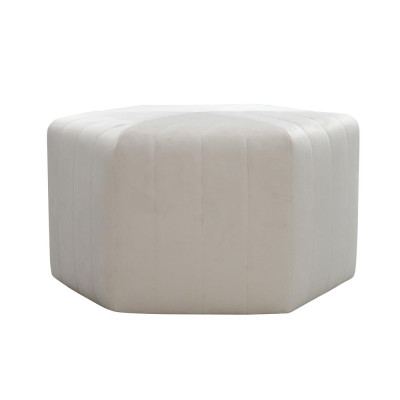 Stoff Fußhocker Ottomane Samt Sitzhocker Hocker Pouf Puff Sitzpouf Textil