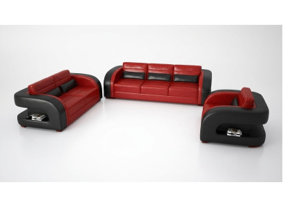 Sofagarnitur 3+2+1 Sitzer Set Modern Design Sofa Polster Couchen Couch